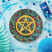 Heidnisches Jul-Pentagramm Pappteller (Party)