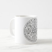 Heidnisches Rad des Jahres Kaffeetasse (Vorderseite Links)