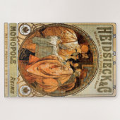 Heidsieck & Co. von Alphonse Mucha Puzzle (Horizontal)