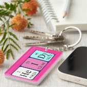 Heidy Periodennamenschlüssel Schlüsselanhänger (Vorderseite rechts)