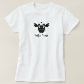Heifer Bitte Kuh T - Shirt (Design vorne)