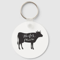 Heifer bitte Schlüsselkette