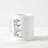 Heifer Cow Animal Graphic T-Shirt Plus Size Funny Kaffeetasse (Vorderseite Links)