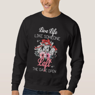 Heifer Kuh lebt wie jemand, der das Tor Op Links h Sweatshirt
