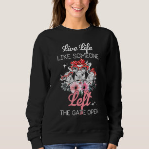 Heifer Kuh lebt wie jemand, der das Tor Op Links h Sweatshirt