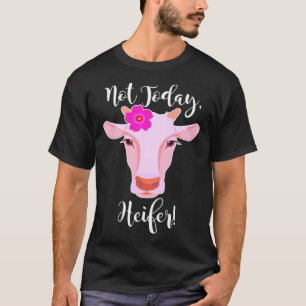 Heifer niedliche, rosafarbene Kuh T-Shirt