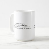 Heigh-Ho-Tasse Kaffeetasse (Vorderseite Links)