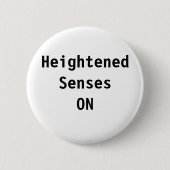 HeightenedSensesON Button (Vorderseite)