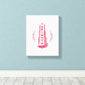 Heights Theater Marquee Leinwanddruck (Insitu (Holzboden))