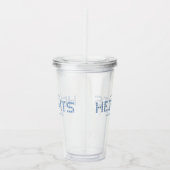 Heights Tile, Blue Tile, Houston Heights Acryltrinkbecher (Rechts)