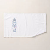 Heights Tile, Blue Tile, Houston Heights Handtuch (Handtuch)