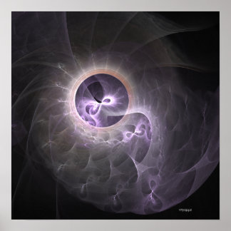 heikle Muschel Poster