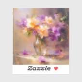 Heikles Stillleben Aufkleber (Blatt)