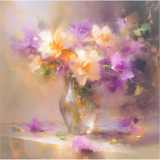 Heikles Stillleben Aufkleber (Vorderseite)