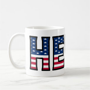 Heiko Name Vorname USA styled Tasse Kaffeetasse