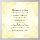 Heilabsicht Poster (Vorne)