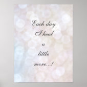 Heilbejahung Poster (Vorne)