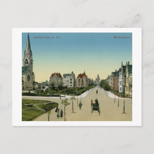 Heilbronn, Deutschland Vintag Postkarte (Vorderseite)