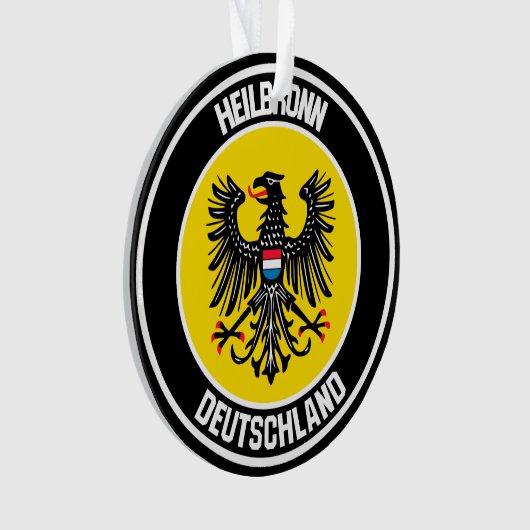 Heilbronn RundEmblem Ornament (Vorderseite)