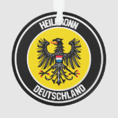 Heilbronn RundEmblem Ornament (Rückseite)
