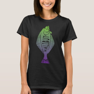 Heilbutt-Fischereihemd T-Shirt