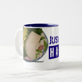 Heilbuttart, nur Heilbutt, popurlonly Zweifarbige Tasse (Vorderseite Links)