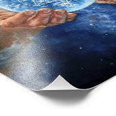 Heile die Welt schützen Gaia Fotodruck (Ecke)