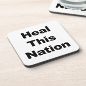 Heile diese Nation Untersetzer (Linke Seite)