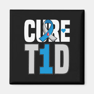 Heile T1d - Heile Typ-1-Diabetes - T1d-Bewusstsein Magnet