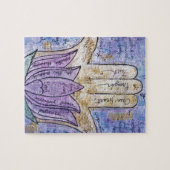 Heilen Hamsa Puzzle (Horizontal)