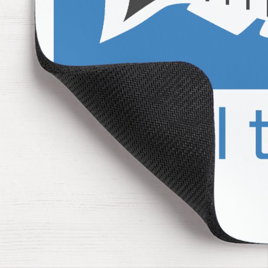 Heilen Sie den BuchtSwag Mousepad (Ecke)