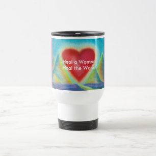 heilen Sie eine Frauen-Tasse Reisebecher