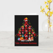 Heilen Sie es Sichelzellanämie Aufklärungsstreifen Karte (Gelbe Blume)