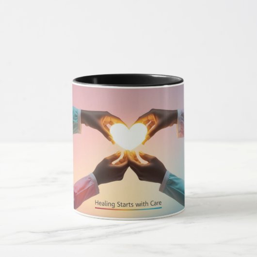 Heilen Sie Ihren Tag mit jeder Sekunde Tasse (Zentrum)