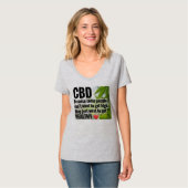 heilen Sie mit CBD T-Shirt (Vorderseite Vollansicht)