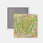 Heilen von Hope Word Art Custom Kühlschrankmagnets Magnet (Vorderseite/Rückseite)