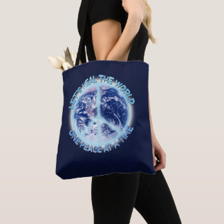 Heilen wir den Weltfrieden nach dem anderen ☮ Tasche
