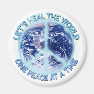 Heilen wir die Welt Magnet