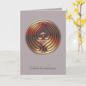 Heilende Anwesenheit 003 - Karte (Gelbe Blume)