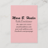 * ` ~* heilende Energie-Hände, die heilende Visitenkarte (Rückseite)