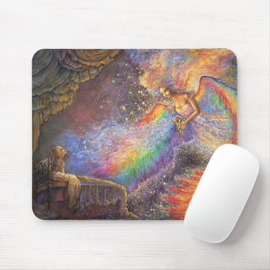Heilende Engels-Mausunterlage Mousepad (Mit Mouse)