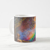 Heilende Engels-Tasse Kaffeetasse (Vorderseite Links)