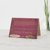 Heilende Gefühle Dankeskarte (Rückseite)