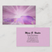 *~* heilende Hand, die Liebe und helle Energie Visitenkarte (Vorne/Hinten)