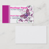 Heilende Hände - Geschäft Card5 Visitenkarte (Vorne/Hinten)