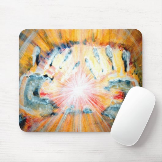 Heilende Hände Mousepad (Mit Mouse)