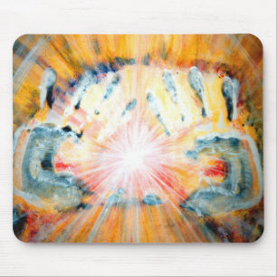 Heilende Hände Mousepad
