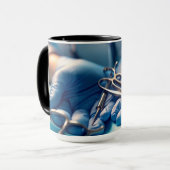 Heilende Hände Tasse (Vorderseite Links)