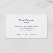 Heilende Handmassage - Reiki Visitenkarte (Rückseite)