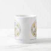 Heilende Harmonie Radionik-Symbol Kaffeetasse (Mittel)